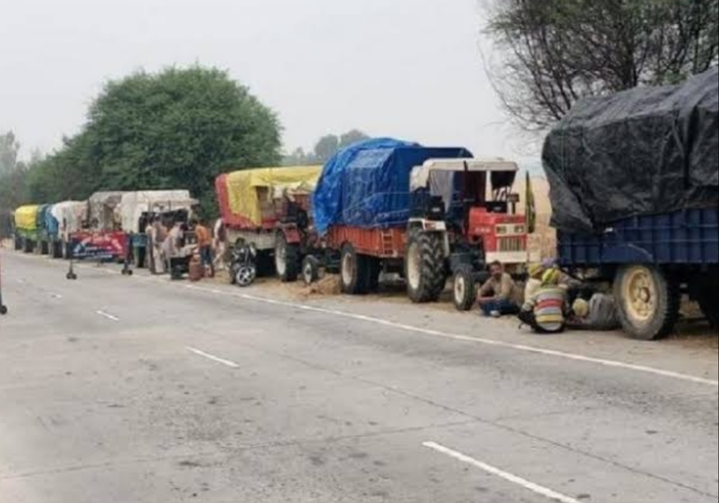 Preparation for go to Delhi of Punjab farmers, the convoy will include 960 buses, 2400 tractor-trolleys