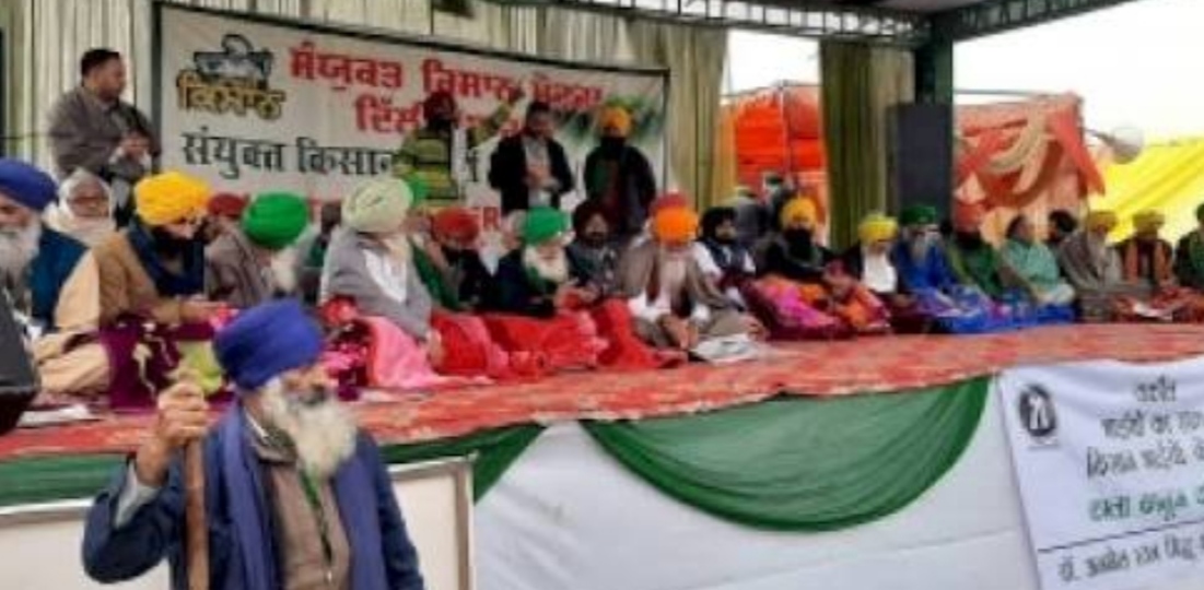 Kisan agitation - Farmers' hunger strike continues in protest against agricultural laws, Narendra Tomar arrives to meet Home Minister Amit Shah