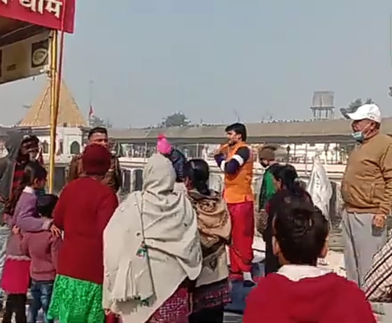 A 60-year-old woman jumped into the lake of Shri Devi Talab Temple in Jalandhar, sevadars saved lives