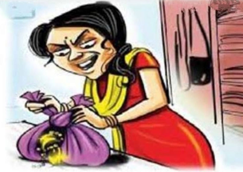 Maid in Jalandhar stole jewelry and cash from a cupboard made of fake keys