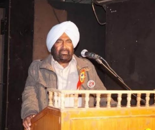 farmer leader died after his speech in amritsar of punjab