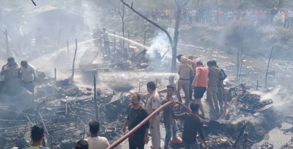 A stampede in Jalandhar's Bhagat Singh Colony, one after several blasts