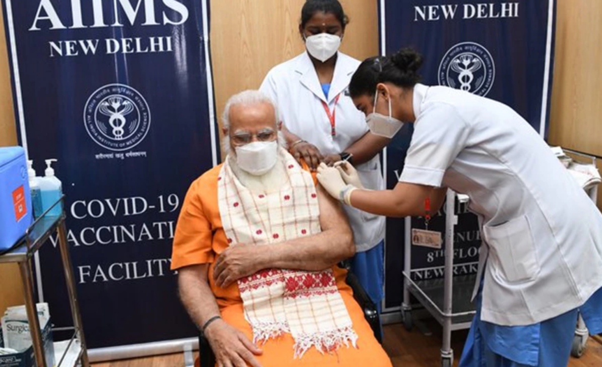 punjab-nisha-sharma-vacates-corona-vaccine-to-pm-narendra-modi