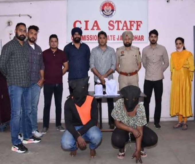 two-african-smugglers-of-heroin-arrested-in-jalandhar-used-to-supply-in-punjab-and-haryana