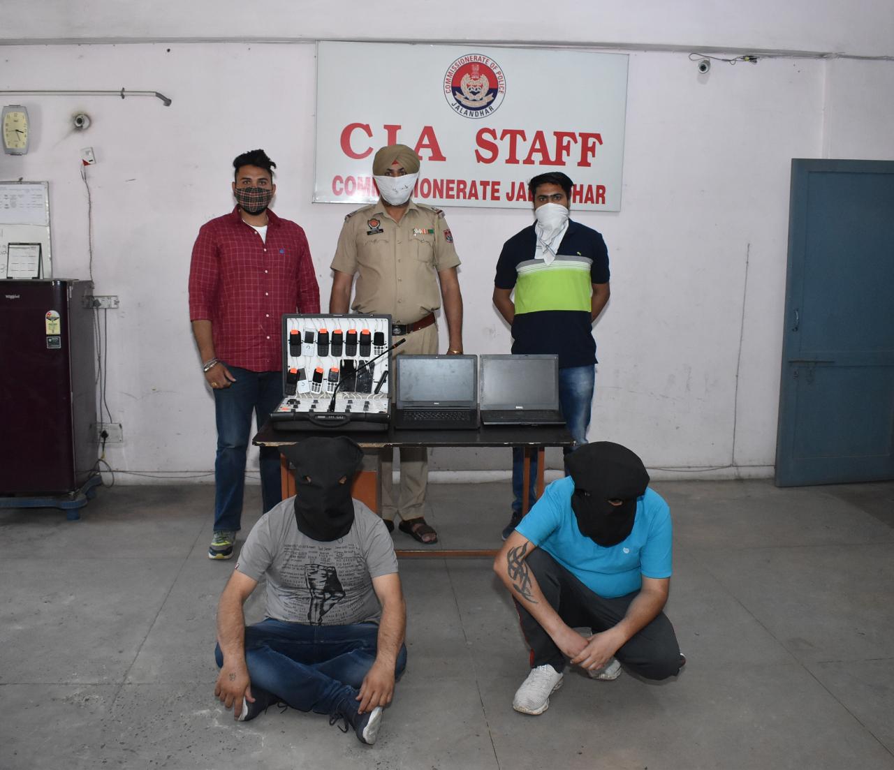 Jalandhar CIA Staff-1 team arrested 2 bookies for putting IPL matches