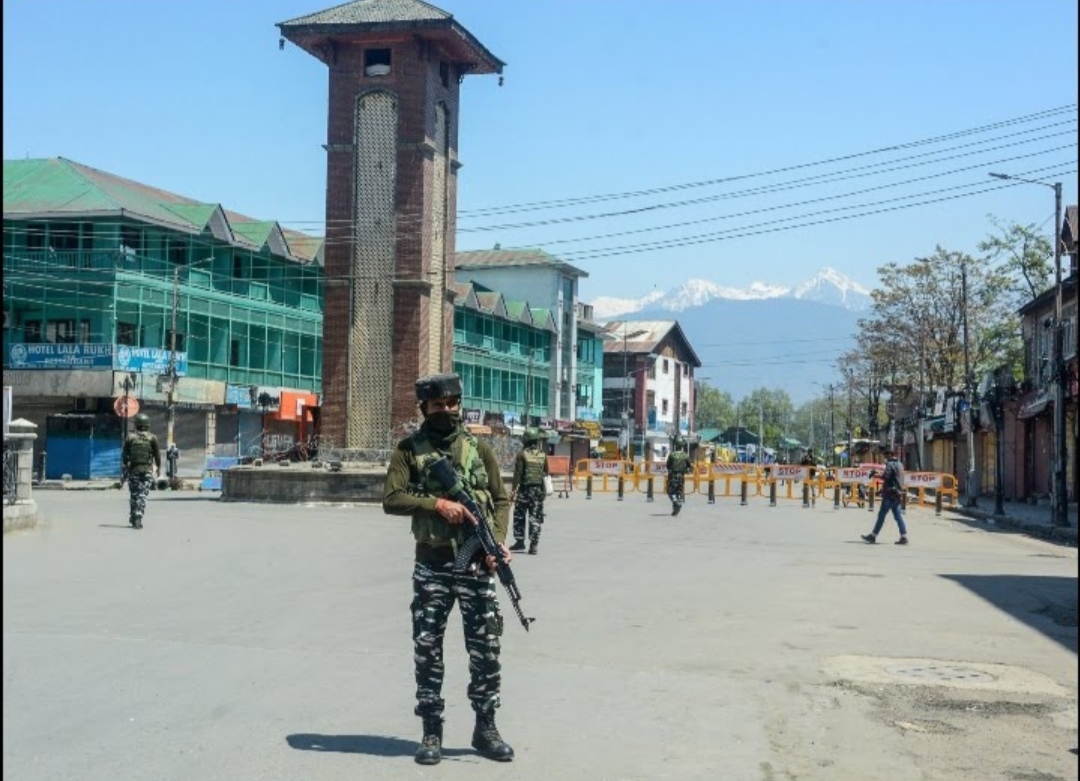 Administration imposed section 144 in Srinagar to prevent corona infection