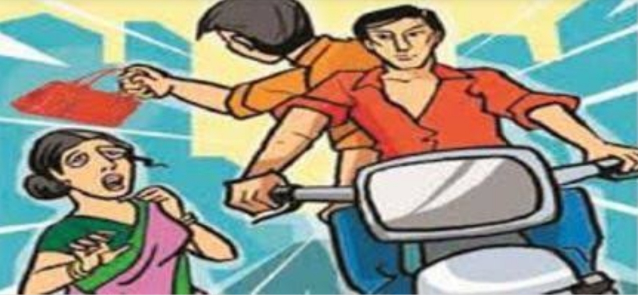 Snatcher ran away with a cash and mobile envelope sprayed in the eyes of the woman near the bus stand in Jalandhar
