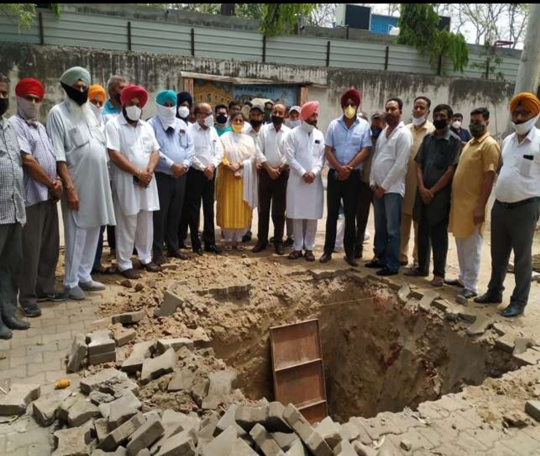 Construction of electric crematorium started in Jalandhar for cremation of Kareena infected bodies