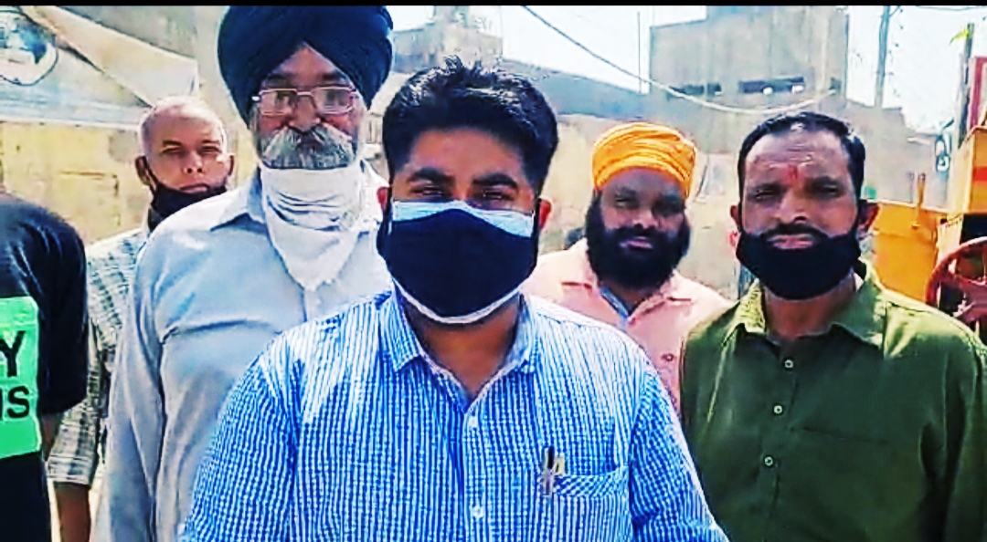 Councilor Deepak Sharda said , new road is going to be constructed in Kot Baba Deep Singh Nagar