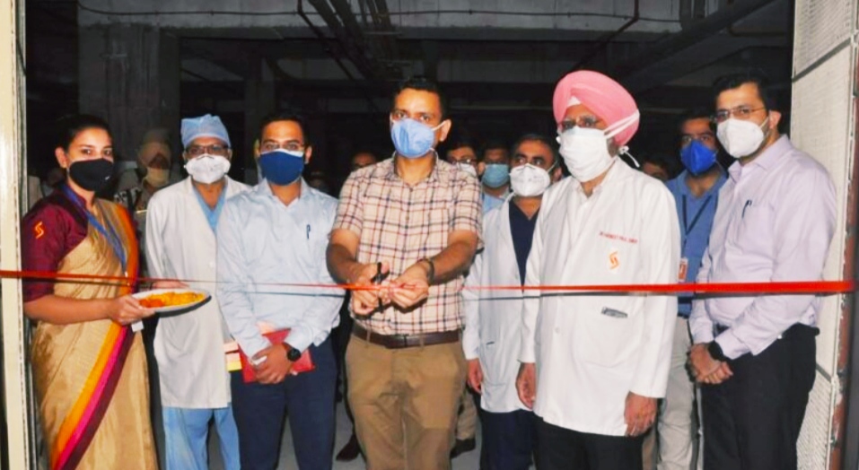 DC Ghanshyam Thori inaugurated post Kovid ICU And the oxygen plant at Shriman Hospital