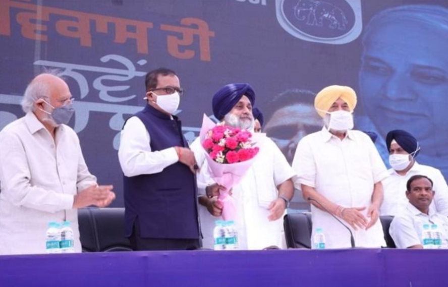 Big news from Punjab, the alliance of Akali Dal and BSP
