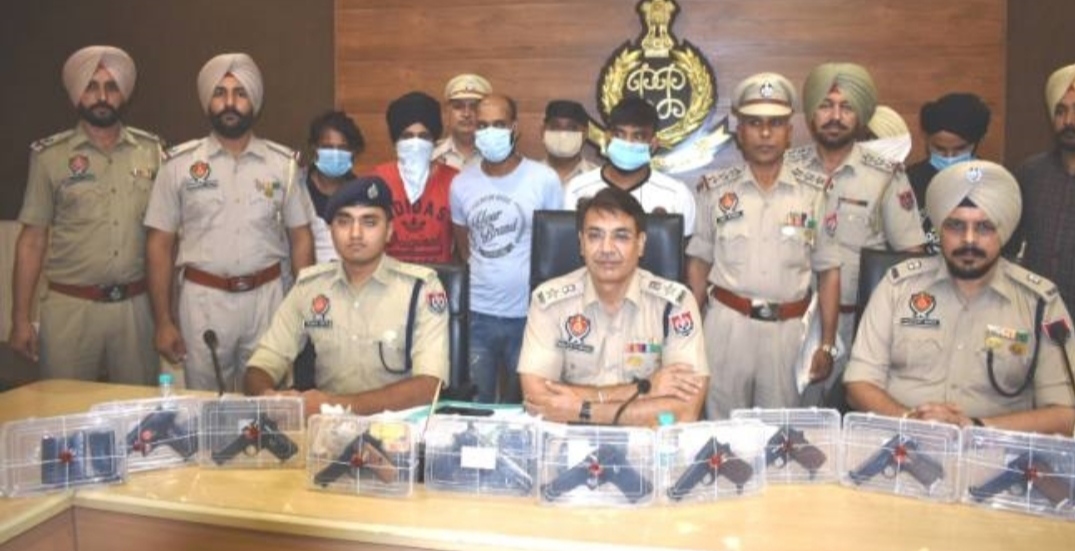 Punjab Police got a big success, five people arrested for breaking the supply chain of illegal arms