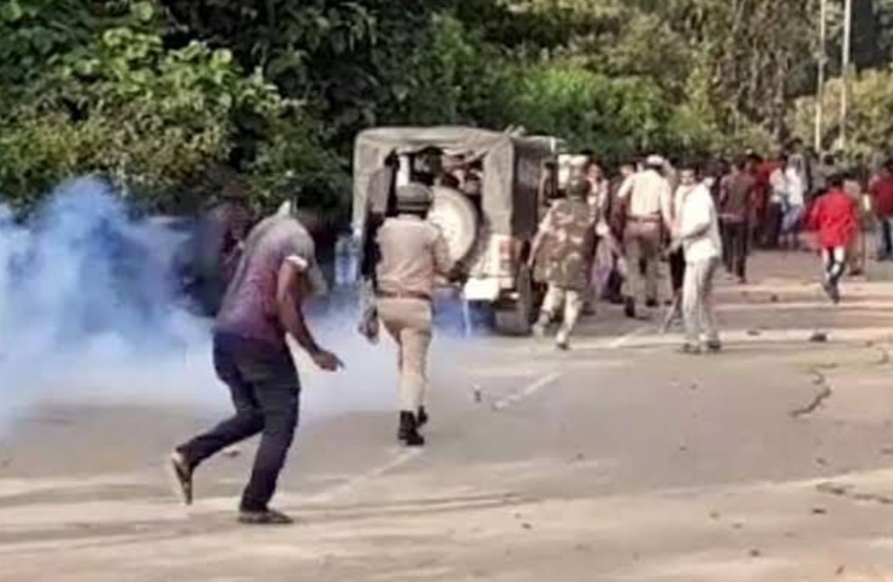 After the bloody clash between Assam-Mizoram, the situation became tense, CRPF deployed on the spot