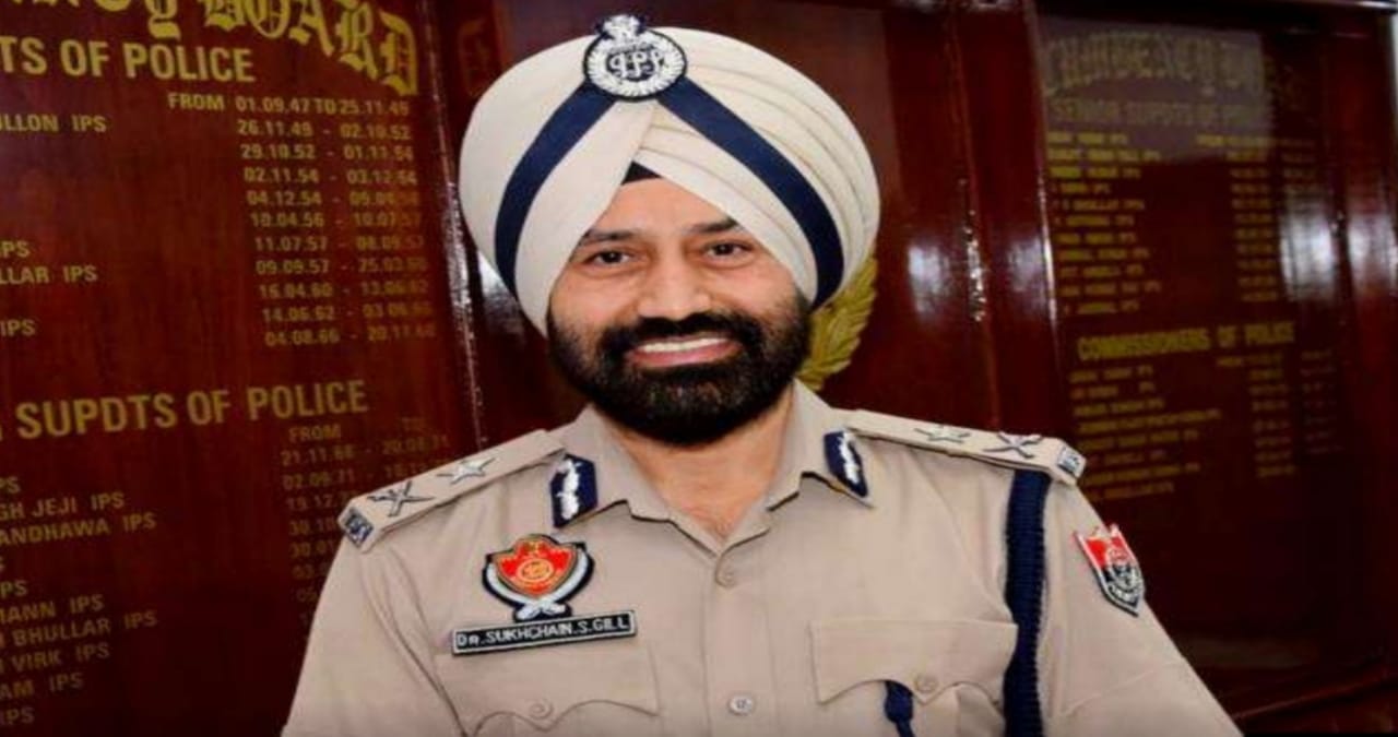 Jalandhar's new police commissioner Dr. Sukhchain Singh Gill took charge