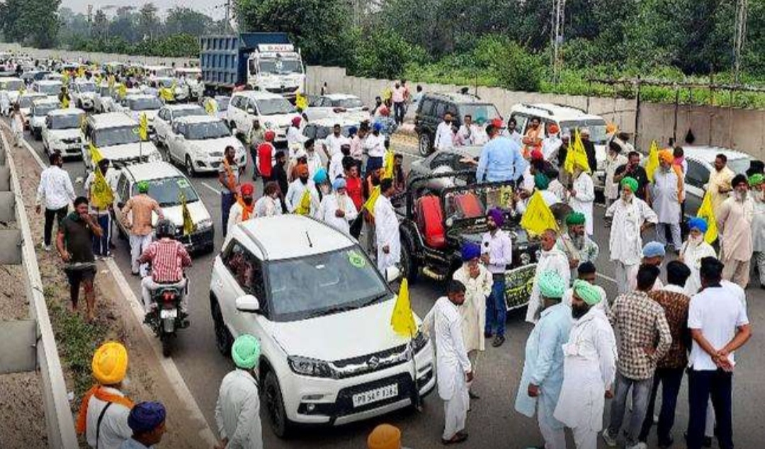 There will be jam in Jalandhar for the third day due to the strike by the farmers
