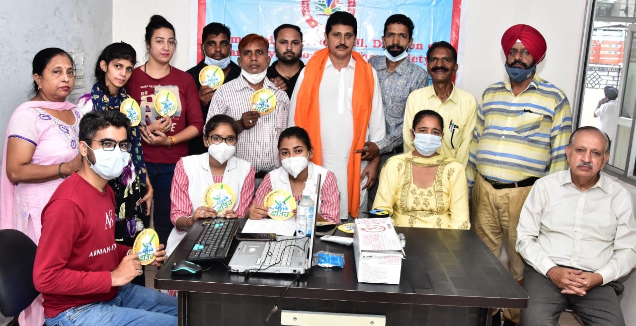 Jan Kalyan Social Welfare Social Society organized free vaccination camp under Mission Fateh
