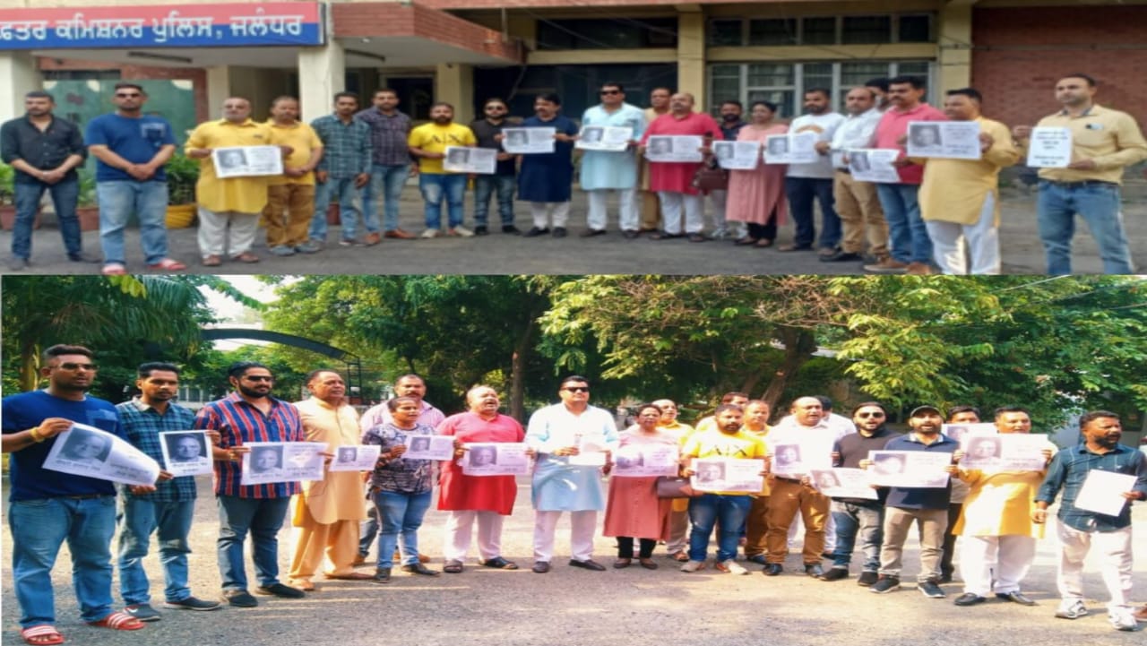 Members of Bhagwan Parshuram Seva Sangh and Shiv Sena Hind submitted demand letter to DCP