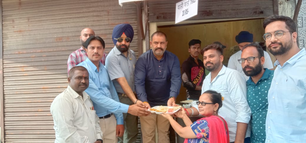 Rs 20 thali was started by Nanak Rasoi in Jalandhar