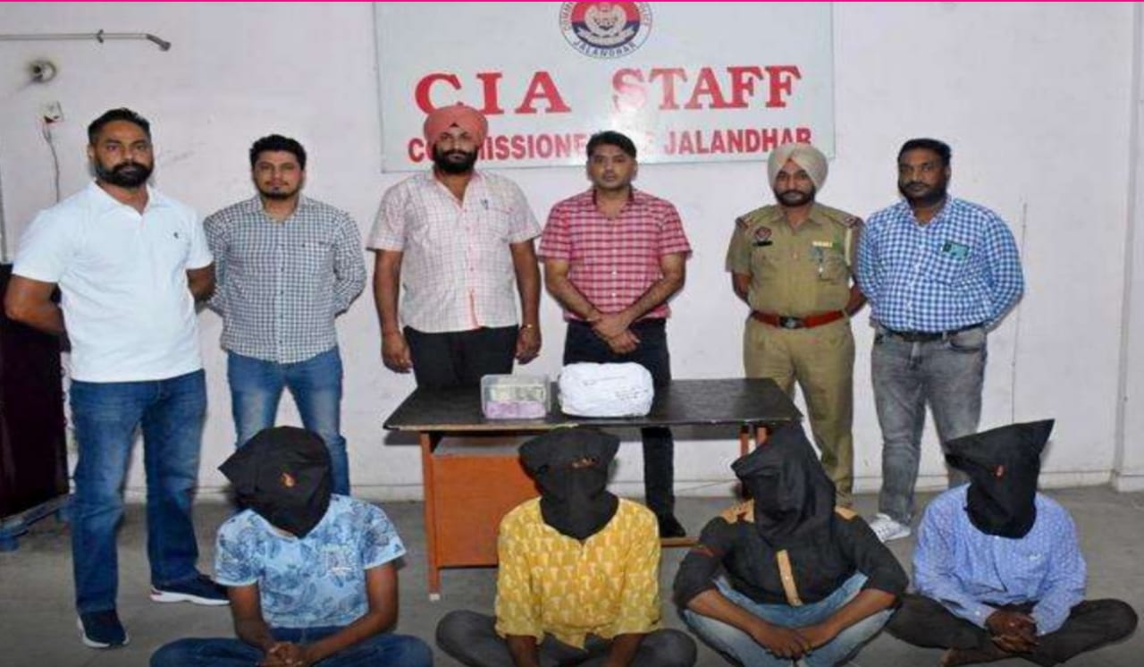 Police arrested 4 accused who robbed Rs 15 lakh from the owner of Sikka Hospital