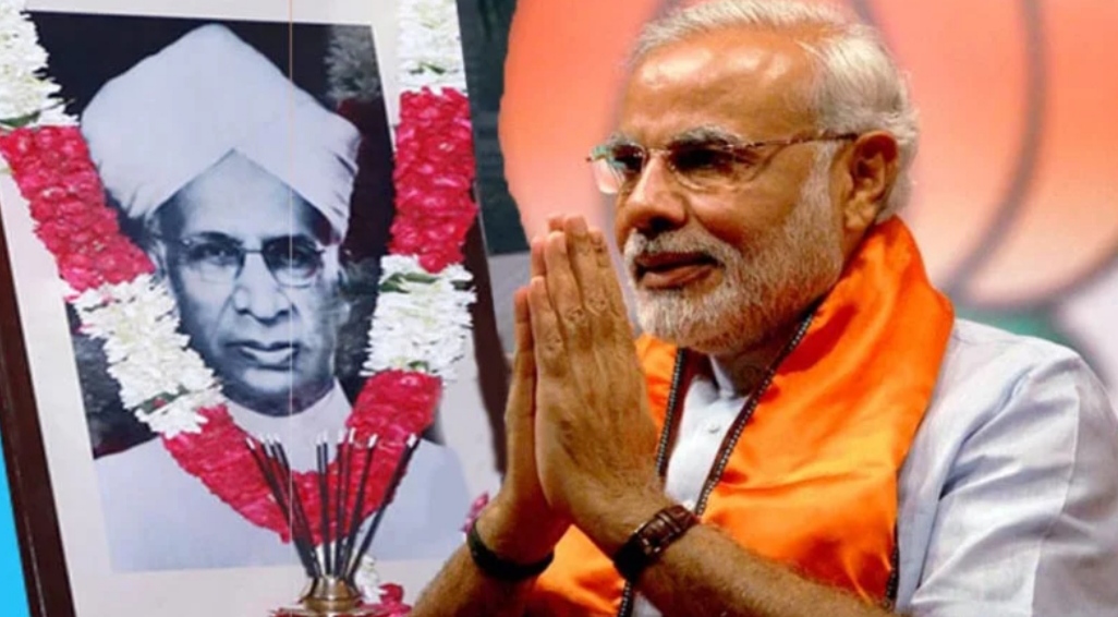 Prime Minister Narendra Modi congratulates the teaching fraternity on Teacher's Day, pays tribute to Dr. S. Radhakrishnan on the occasion