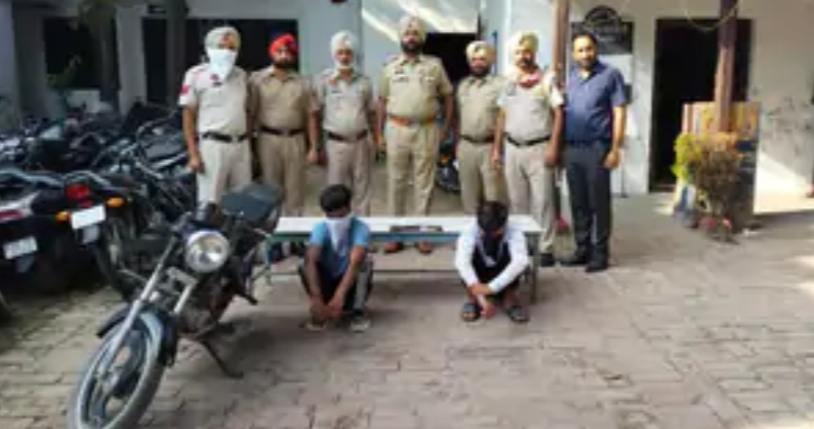 Jalandhar police caught gang who robbed migrant laborers at knife point, 4 accused arrested