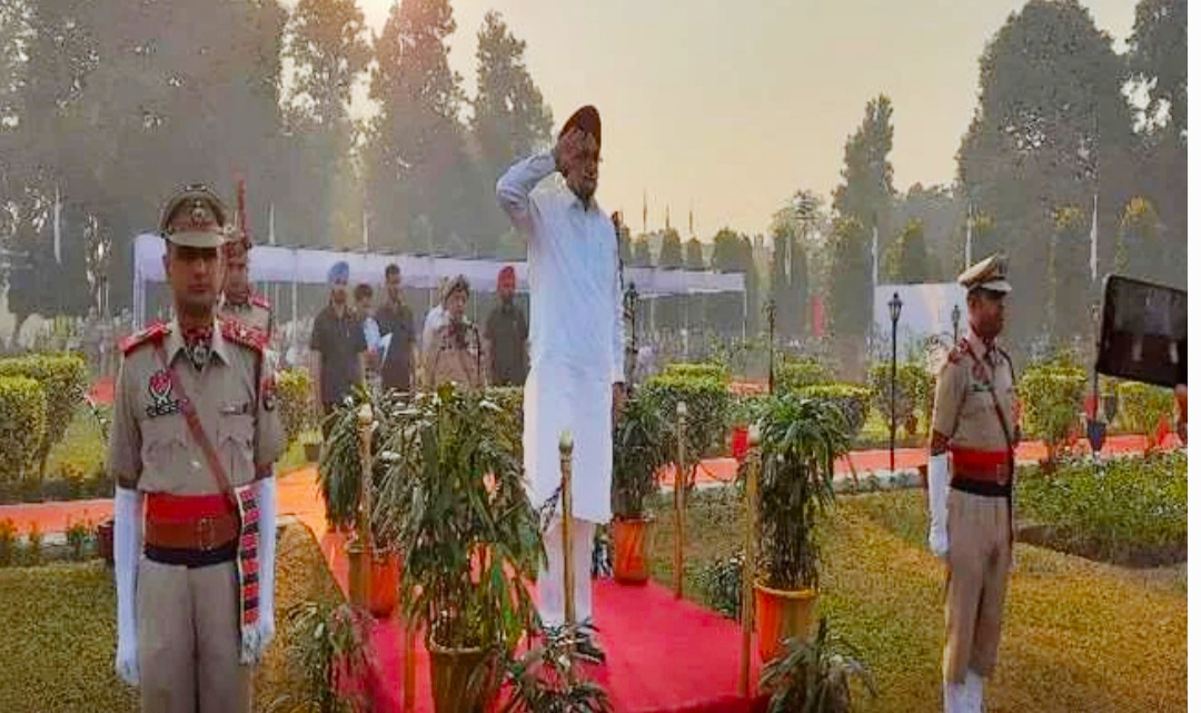 State level program organized on Police Martyrdom Day in PAP of Jalandhar, Deputy Chief Minister Sukhjinder Randhawa paid tribute to the martyrs