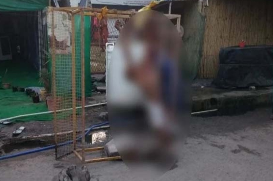 Big incident on Kundli border, after beating, cut off hand and hanged from barricade after killing young man