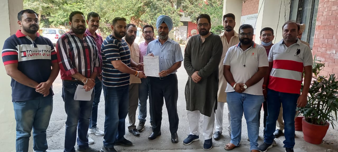 Rudra Sena organization gave a demand letter to DCP Jalandhar in the case of desecration of Durga Mata