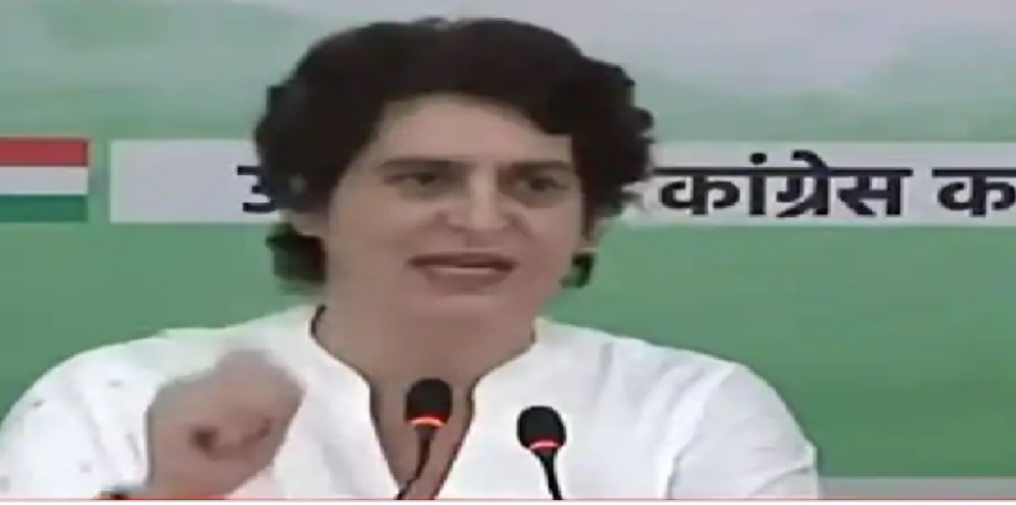 Priyanka Gandhi made a big announcement, Congress will give 40 percent tickets to women in UP elections