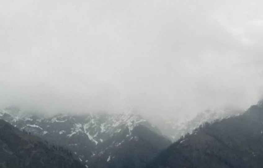 Rain and snowfall warning for next three days in Jammu and Kashmir