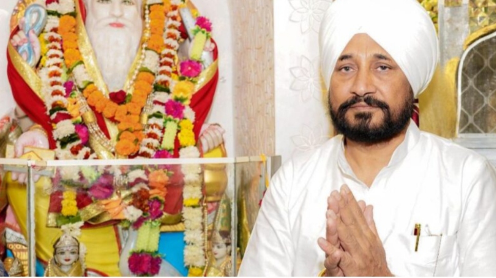 On the occasion of 111th Vishwakarma Puja festival, prayers were held at Vishwakarma temple in Phagwara: Punjab CM Charanjit Singh Channi