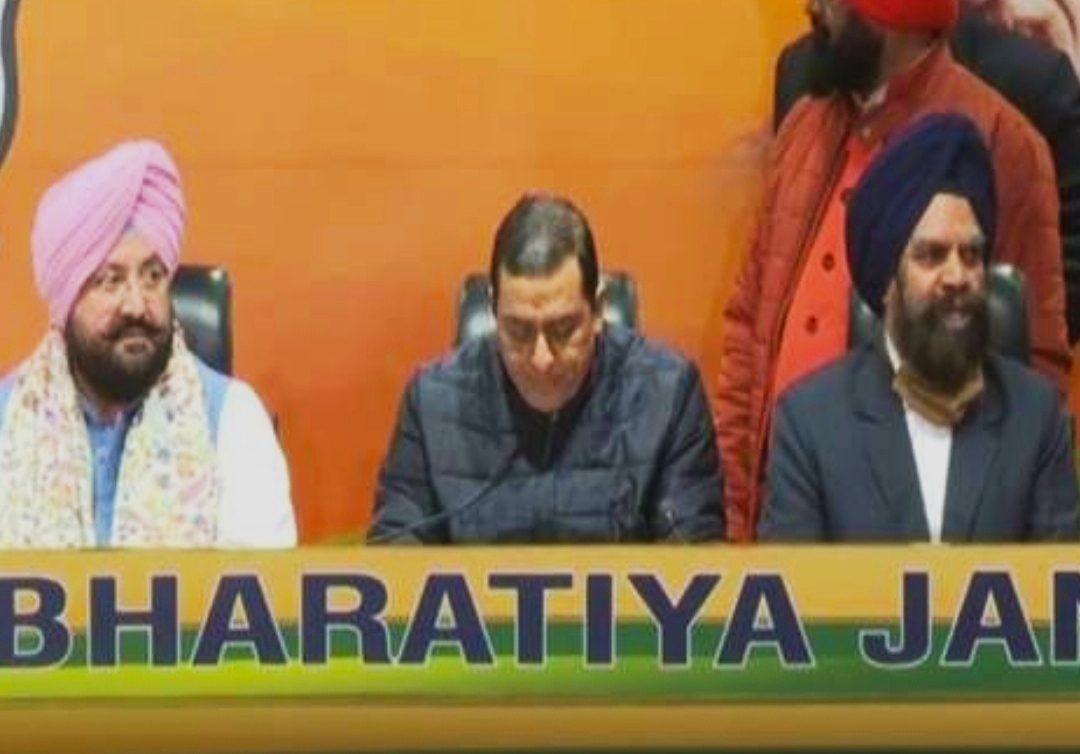 Big news: Three MLAs of Congress and Akali Dal join BJP in Punjab, former cricketer also joins BJP