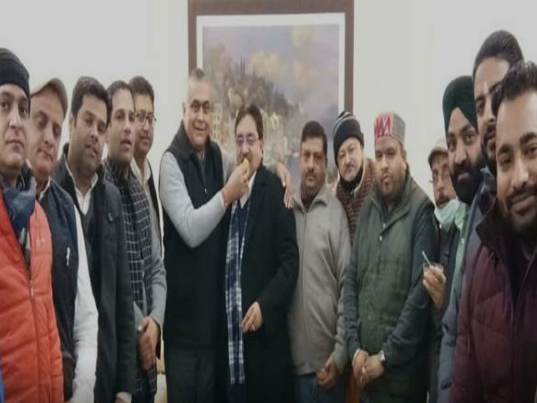 BJP candidate from Jalandhar North KD Bhandari met Rakesh Rathore ,sought cooperation in elections
