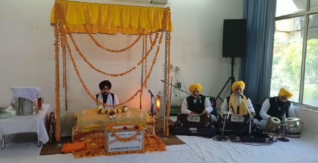 Annual recitation of Sri Guru Granth Sahib Ji was offered at the Kartar Bus Service office.