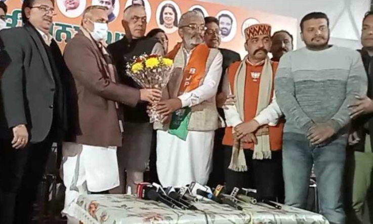 Punjab Election 2022: Big blow to Congress and AAP in Jalandhar North, former councilor Bali joined BJP leaving AAP