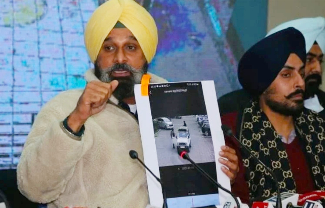 Bikram Majithia opens front against Charanjit Channi for illegal mining