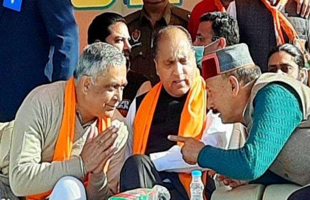 Himachal Pradesh CM Jai Ram Thakur campaigns in support of BJP candidate KD Bhandari in Jalandhar