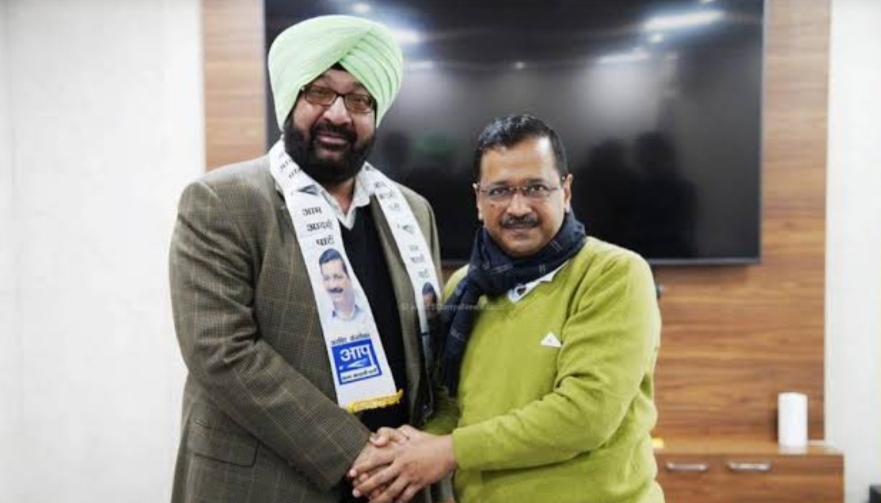 Jassi Khanguda left Congress and joined Aam Aadmi Party