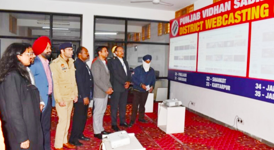 100 percent webcasting effort of the administration 100% webcasting of all 1975 polling stations wrote a new success story