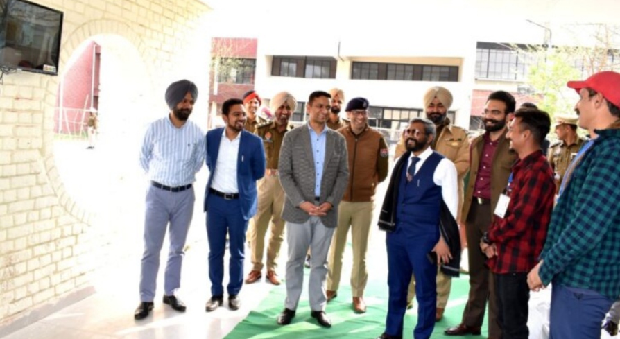 The Chief Electoral Officer took stock of the security arrangements in the strong rooms of all the 9 Vidhan Sabha circles of Jalandhar.