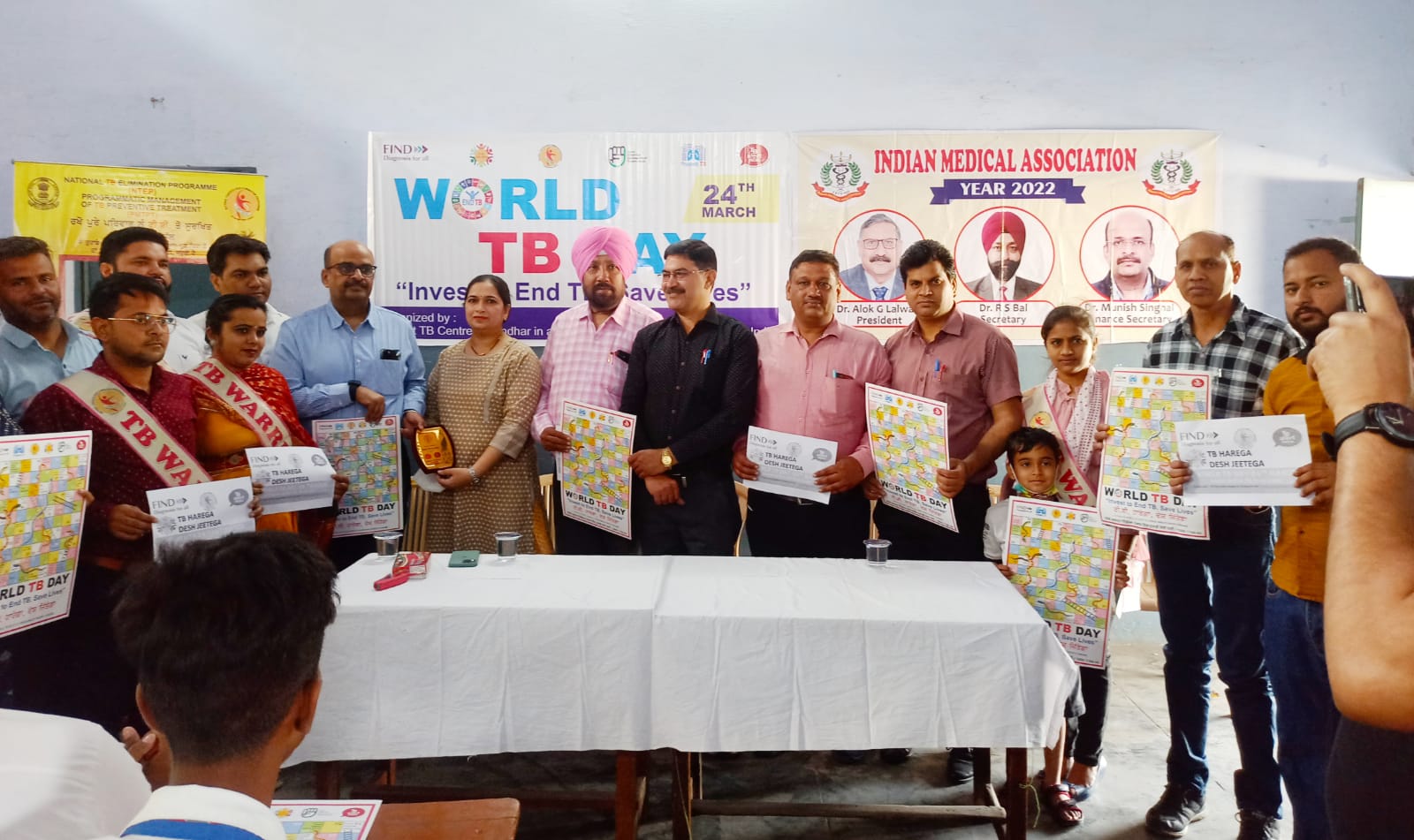 TB Alert India organized a program in Jalandhar in the context of World TB Day