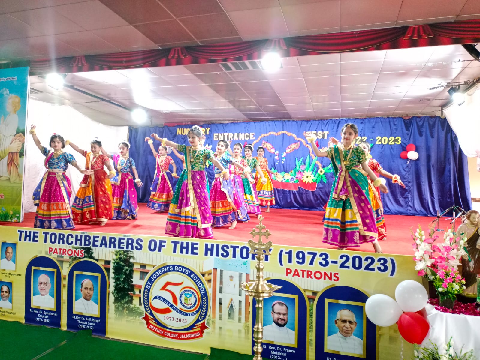 Nursery Fest organized at St. Joseph's Boys' School, Defense Colony, Jalandhar