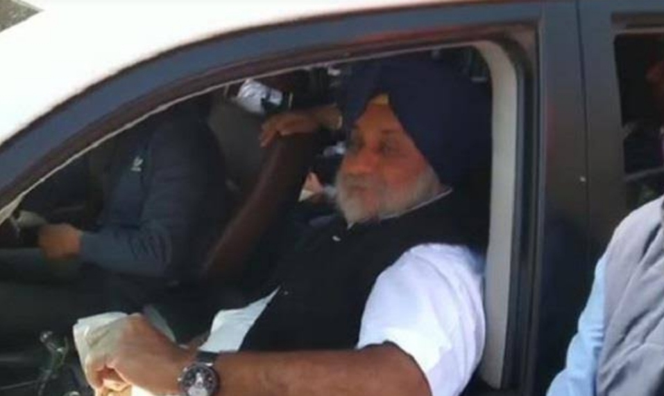 Sukhbir Badal reaches Patiala Jail to meet Bikram Majithia