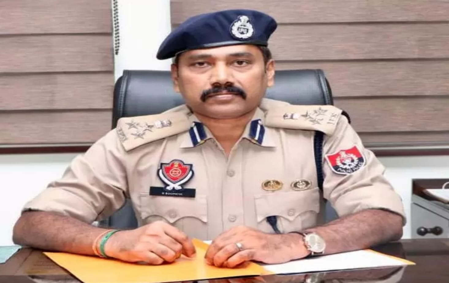 IPS officer of the 2007 batch , S. Bhupathi took over as DIG, Jalandhar Range