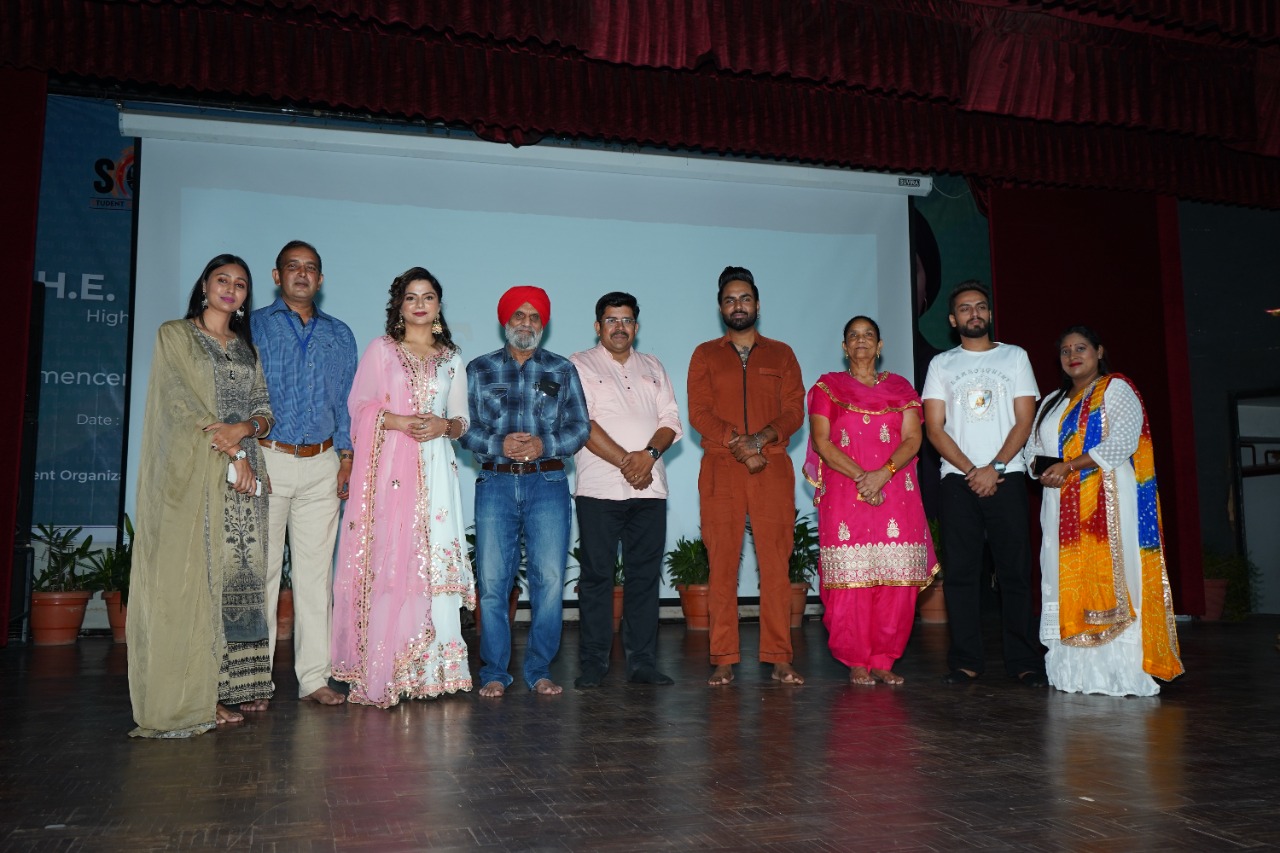 Hidden talent reality show organized by Naaz Films Creations at Lovely Professional University