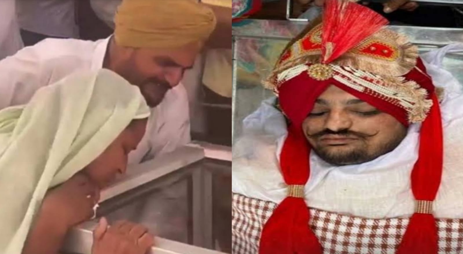 Sidhu Musewala was cremated, farewell given by decorating Sehra, a large number of fans were present