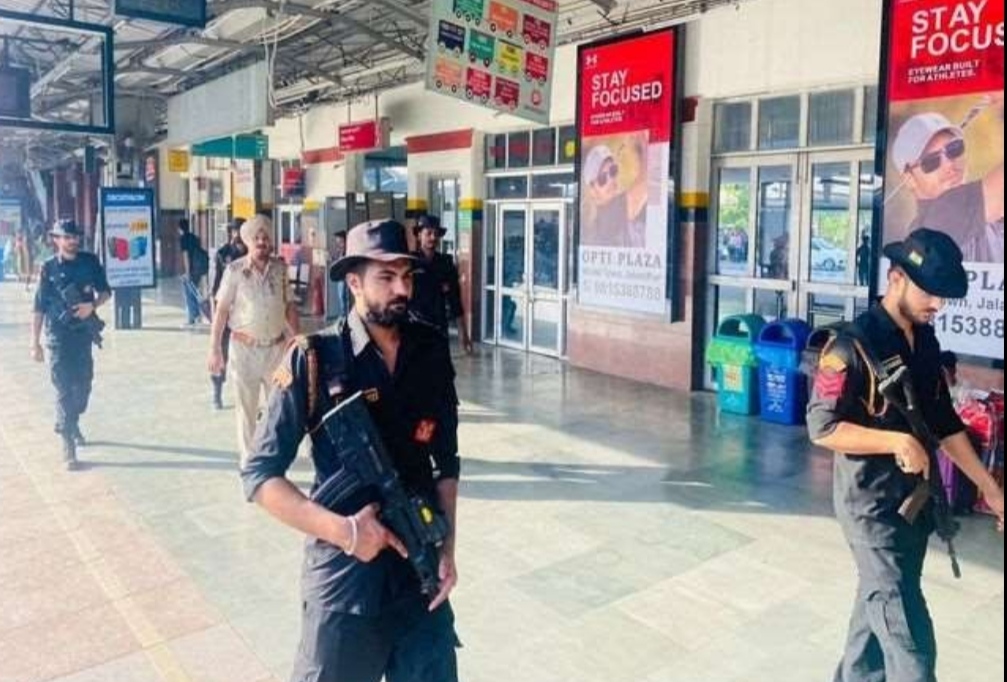 Police increased security in Jalandhar, Special Operation Group commandos deployed