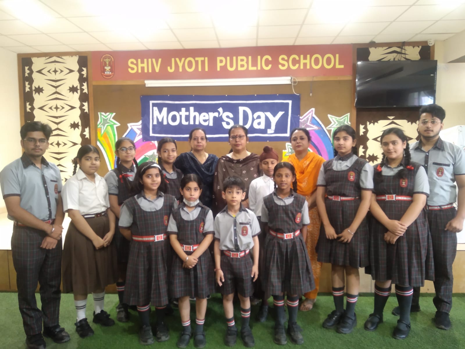 'Mother's Day' organized at Shiv Jyoti Public School