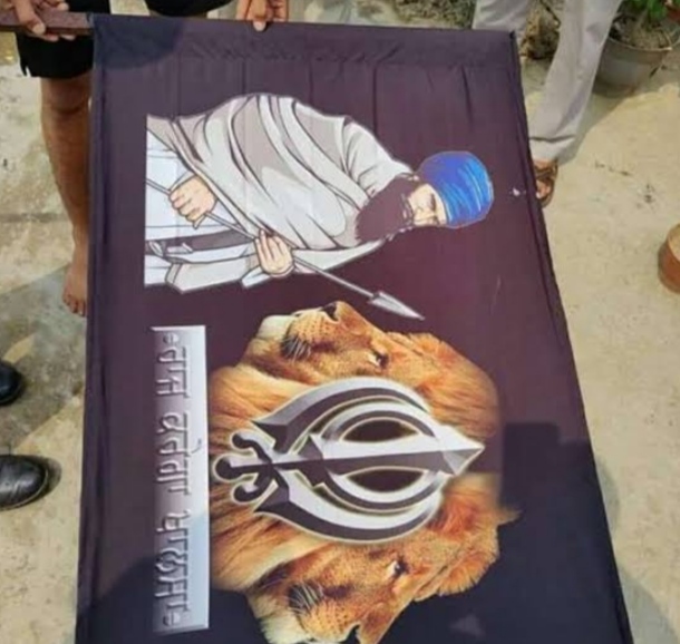 Teen age boy hoisted Khalistani flag on the roof of the house in Himachal, police reached the spot