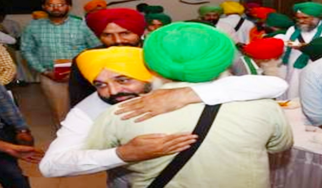 Big news: Farmers agreed in talks with CM Bhagwant Mann, Front will end on Chandigarh border